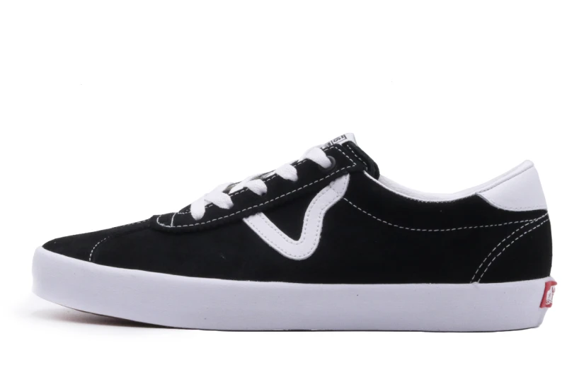 Vans Sport Low Unisex Sneakers Μαύρα, Λευκά