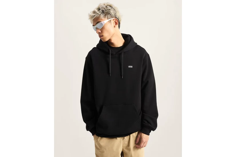 Vans Left Chest II Ανδρικό Φούτερ με Κουκούλα Μαύρο