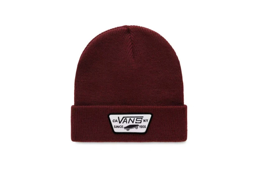 Vans Milford Unisex Χειμερινό Σκουφάκι Μπορντό