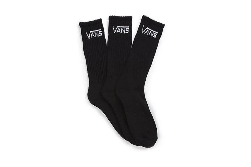 Vans Classic Unisex Κάλτσες μέχρι τη Γάμπα Μαύρες 3 Ζευγάρια