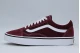 Vans Old Skool Unisex Sneakers Βυσσινί, Λευκά