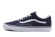 Vans Old Skool Ανδρικά Χαμηλά Sneakers Μπλε Σκούρο, Λευκά