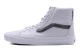 Vans Sk8-Hi Xi Ανδρικά Sneakers Μποτάκια Λευκά, Ασημί