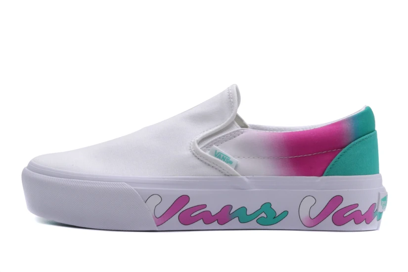 Vans Classic Slip-On Sneakers με Πλατφόρμα