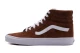 Vans Sk8-Hi Ανδρικά Sneakers Μποτάκια Καφέ, Λευκά