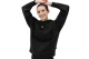 Vans Flying Os Ls Hoodie Γυναικείο (VN0A7RMDBLK1)
