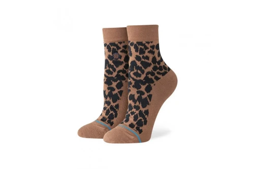Stance Love Leopard Lowrider Κάλτσες Κοντές 1 Ζευγάρι (W335C26LOV-BRN)