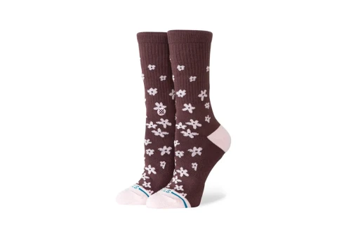 Stance Floral Dreams Crew Κάλτσες Ψηλές 1 Ζευγάρι (W556C26FLO-BRN)