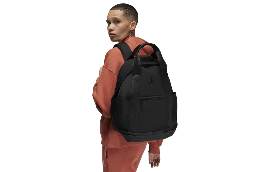 Jordan Alpha Unisex Σάκος Πλάτης Μαύρος