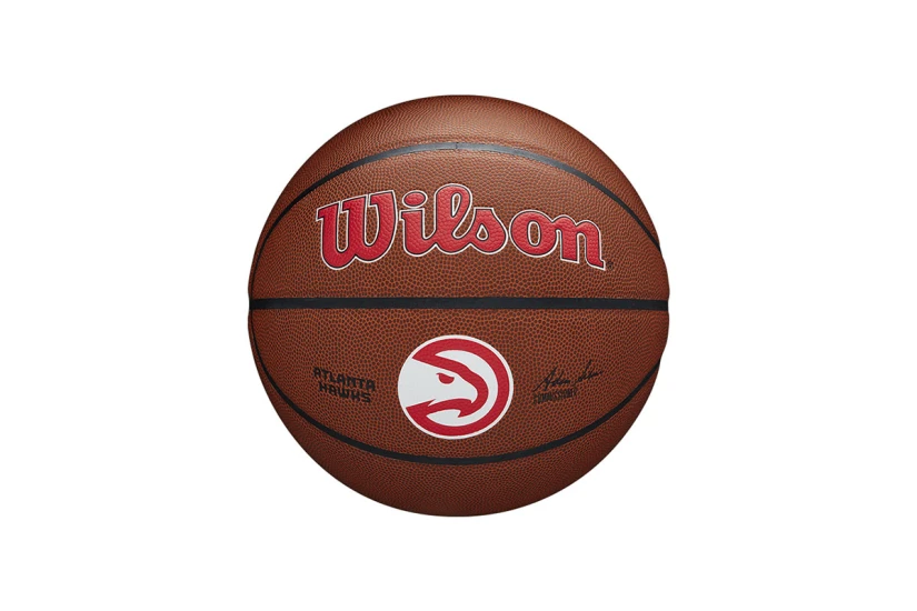Wilson NBA Team Alliance Atlanta Hawks Μπάλα Μπάσκετ Καφέ
