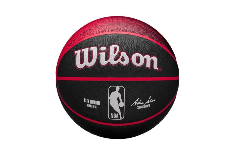 Wilson NBA Miami Heat Team City Collector 2023 Μπάλα Μπάσκετ