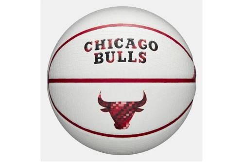 Wilson Nba Team Pixel Chicago Bulls Size 7 Μπάλα Μπάσκετ (WZ4037202XB7)