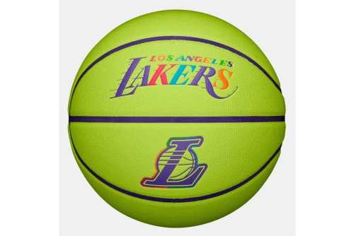 Wilson Nba Los Angeles Lakers Team Size 7 Μπάλα Μπάσκετ (WZ4037404XB7)