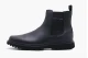 Calvin Klein Eva Mid Chelsea Leather Ανδρικά Μποτάκια Μόδας Μαύρα