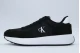 Calvin Klein Athleisure Runner Ανδρικά Sneakers Μαύρα, Λευκά