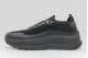 Calvin Klein Mesh Chunky Runner Sock Ανδρικά Sneakers Μαύρα