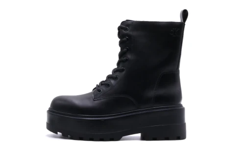 Calvin Klein Flatform High Lace Up Mg Dl Μποτάκια Μόδας (YW0YW01535 0GJ)