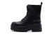 Calvin Klein Flatform High Lace Up Γυναικεία Μποτάκια Μαύρα