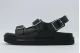 Calvin Klein Flat Molded Buckle Γυναικεία Σανδάλια Μαύρα
