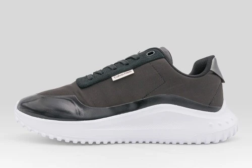 Calvin Klein Mirrored Silver Tab Ultralight Sneakers (YW0YW02016 0GN)