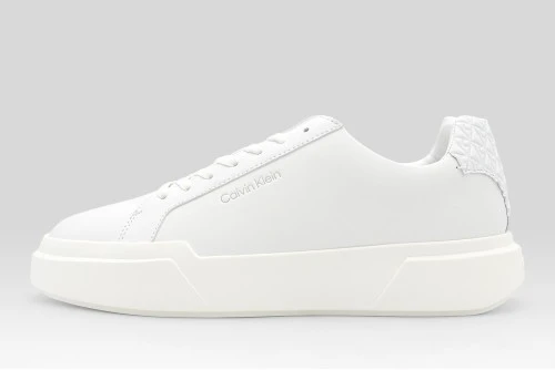 Calvin Klein Chunky Cupsole Leather Sneakers (YW0YW02036 0K7)