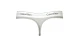 Calvin Klein Modern Cotton Γυναικείο Εσώρουχο String Γκρι, Λευκό
