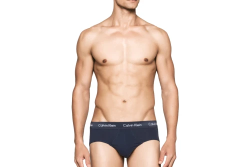 Calvin Klein Cotton Stretch Εσώρουχο Σλιπ Ανδρικό 3-Τεμάχια (0000U2661G 4KU)