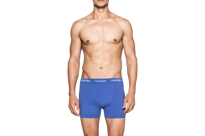 Calvin Klein Cotton Stretch Εσώρουχο Boxer Ανδρικό 3-Τεμάχια (0000U2662G 4KU)