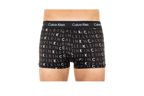 Calvin Klein Cotton Stretch Low Rise Trunk Εσώρουχο Boxer Ανδρικό 3-Τεμάχ (0000U2664G YKS)