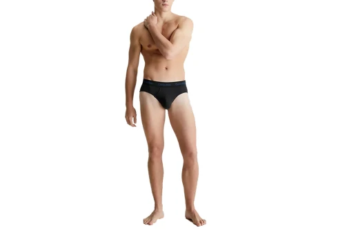 Calvin Klein Cotton Stretch Εσώρουχο Σλιπ Ανδρικό 3-Τεμάχια (000U2661G CAQ)