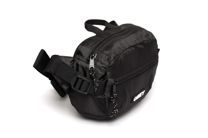 Obey Commuter Waist Τσαντάκι Μέσης (100010126 BLACK)