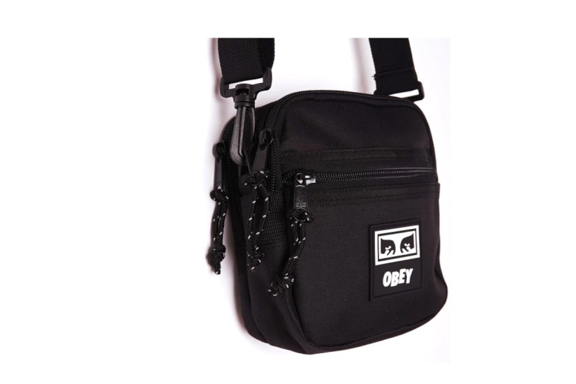 Obey Conditions Traveler Bag Iii Τσαντάκι Χιαστί (100010135 BLACK)