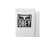 Obey Eyes Icon Unisex Ψηλές Κάλτσες Λευκές
