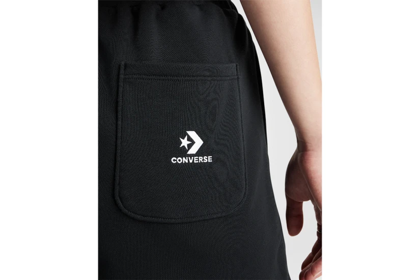 Converse Star Chevron Γυναικείο Αθλητικό Σορτς Μαύρο