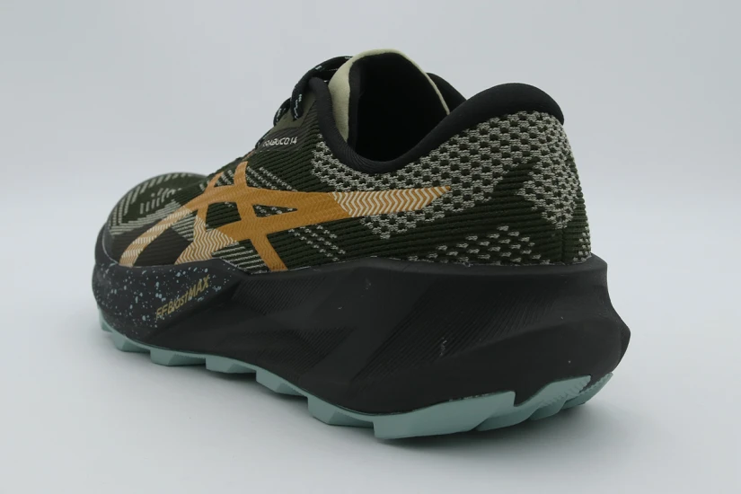 ASICS Trabuco 14 Ανδρικά Αθλητικά Παπούτσια Trail Running Χακί, Μαύρα, Χρυσά