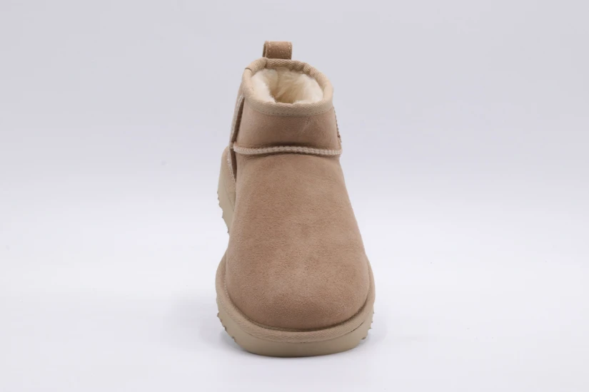 Ugg Classic Ultra Mini Γυναικεία Μποτάκια Μπεζ