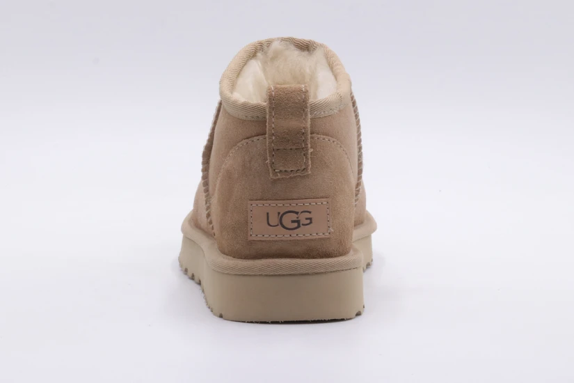 Ugg Classic Ultra Mini Γυναικεία Μποτάκια Μπεζ