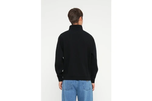 Obey Established Works Bold Μπλούζα Με Φερμουάρ Ανδρική (111620098 BLACK)