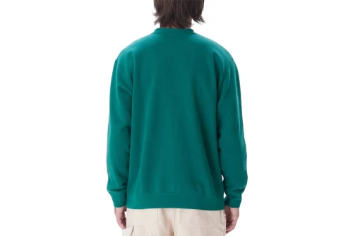 Obey Lowercase Crew Μπλούζα Με Λαιμόκοψη Ανδρικό (112480125 AVENTURINE GREEN)