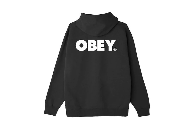 Obey Bold Fleece  Hoodie Ανδρικό (112842349 BLACK)