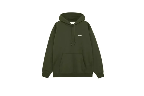 Obey Quarter Icon Premium Hoodie Ανδρικό (112844193 DEEP LICHEN GREEN)