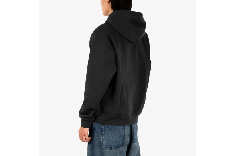Obey Los Angeles Photo Fleece Ανδρικό Φούτερ με Κουκούλα Μαύρο