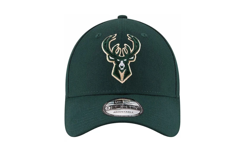 New Era NBA Milwaukee Bucks The League 9Forty Καπέλο Velcro Πράσινο, Μπεζ