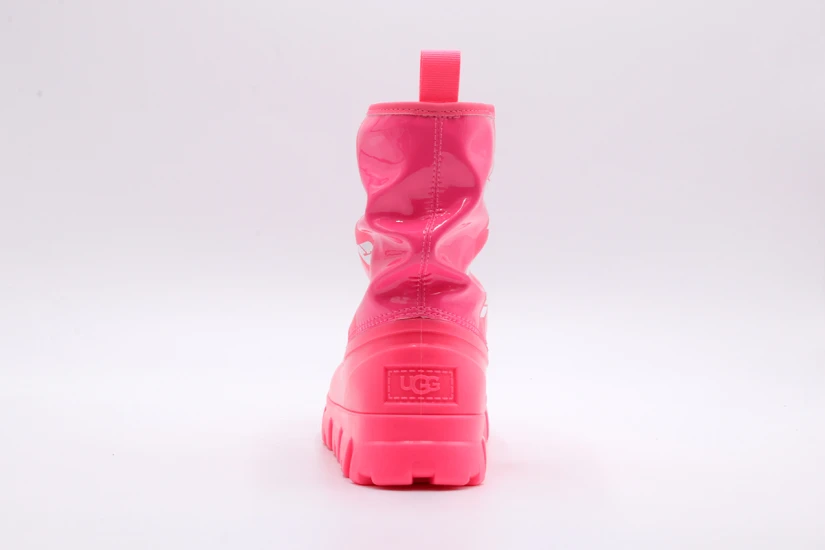 Ugg Classic Brellah Mini Γυναικείες Μπότες Φούξια