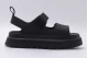 Ugg Goldenglow Γυναικεία Σανδάλια Μαύρα