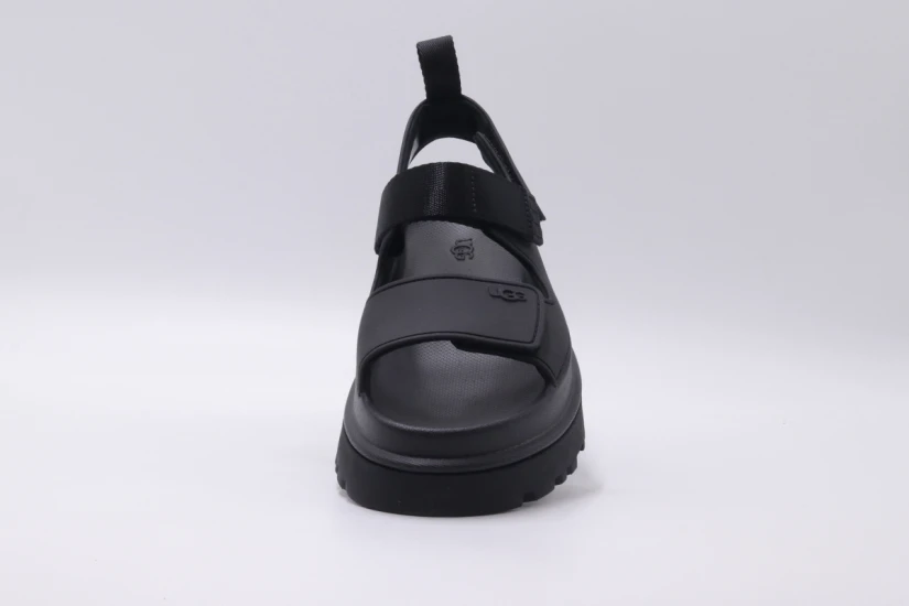 Ugg Goldenglow Γυναικεία Σανδάλια Μαύρα