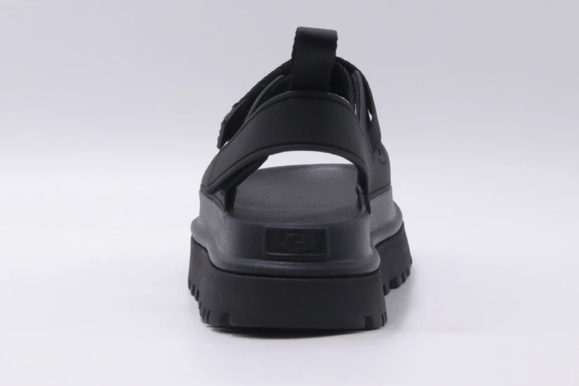 Ugg Goldenglow Γυναικεία Σανδάλια Μαύρα