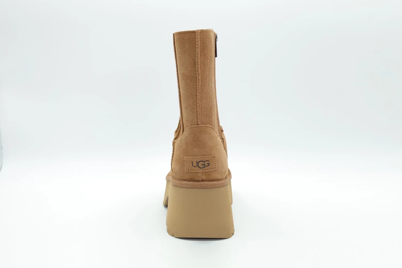 Ugg Classic Twin Seam New Heights Γυναικεία Μποτάκια Καφέ