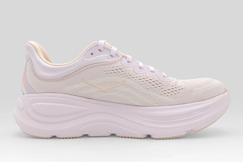 Hoka One One Bondi 9 Αθλητικά Παπούτσια για Τρέξιμο Ροζ, Μπεζ
