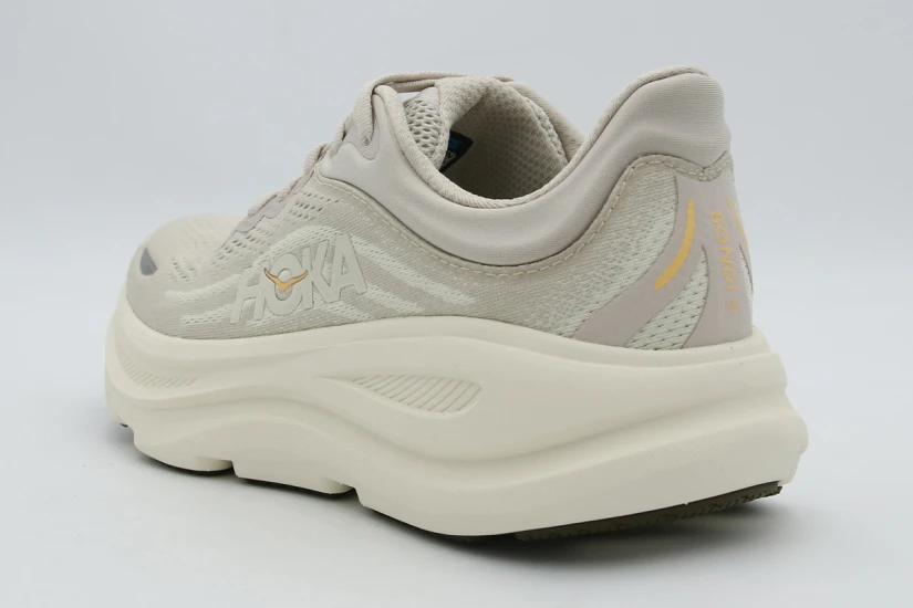 Hoka One One Bondi 9 Γυναικεία Αθλητικά Παπούτσια για Τρέξιμο Μπεζ, Εκρού